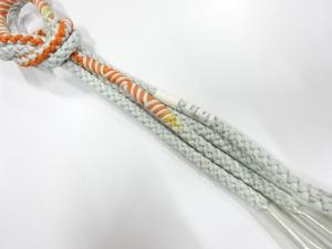 未使用品　正絹　手組帯締め